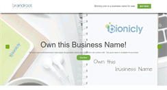 Desktop Screenshot of bionicly.com