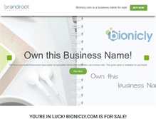 Tablet Screenshot of bionicly.com